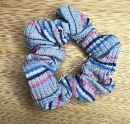 Striped Scrunchies