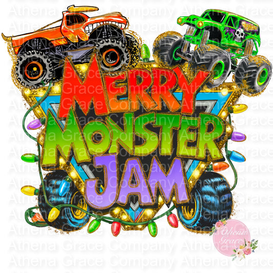 Monster Jam DTF