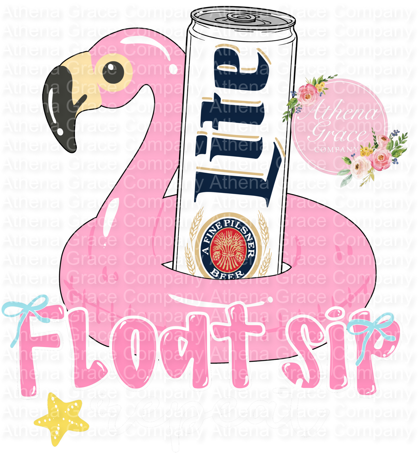 Miller Lite Float & Sip DTF