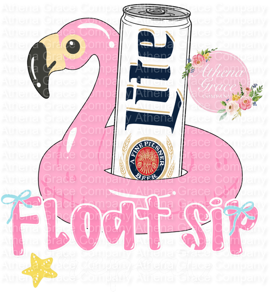 Miller Lite Float & Sip DTF
