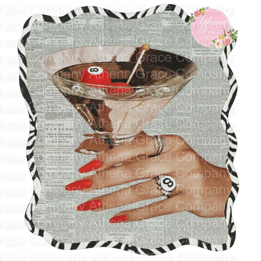 Martini glass DTF