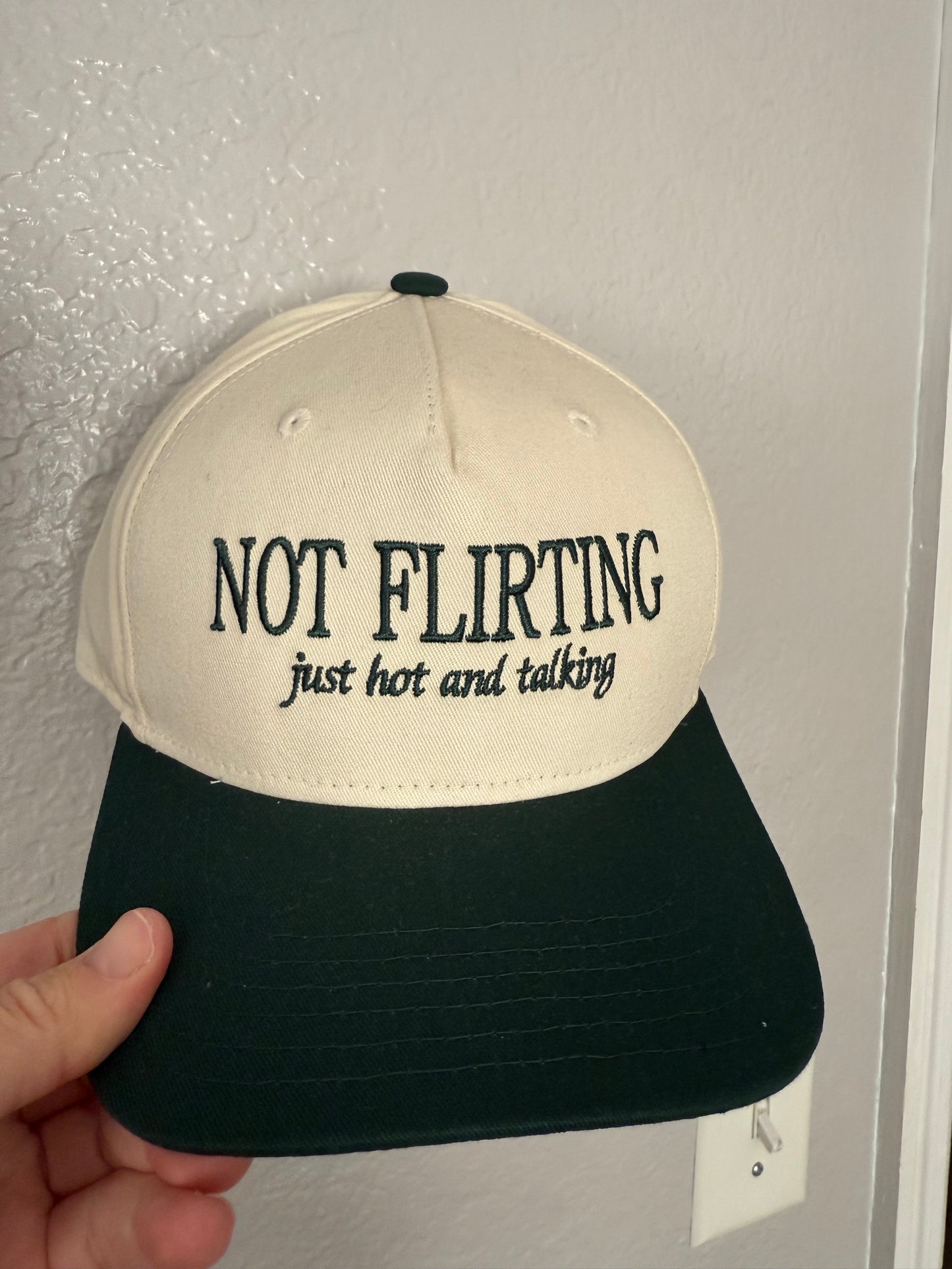 Not Flirting Hat