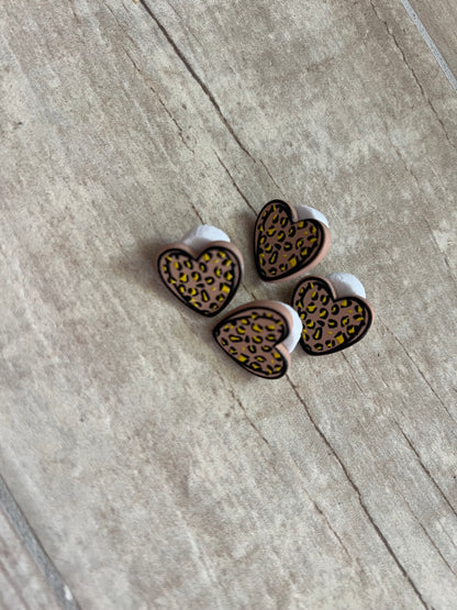 Heart Studs