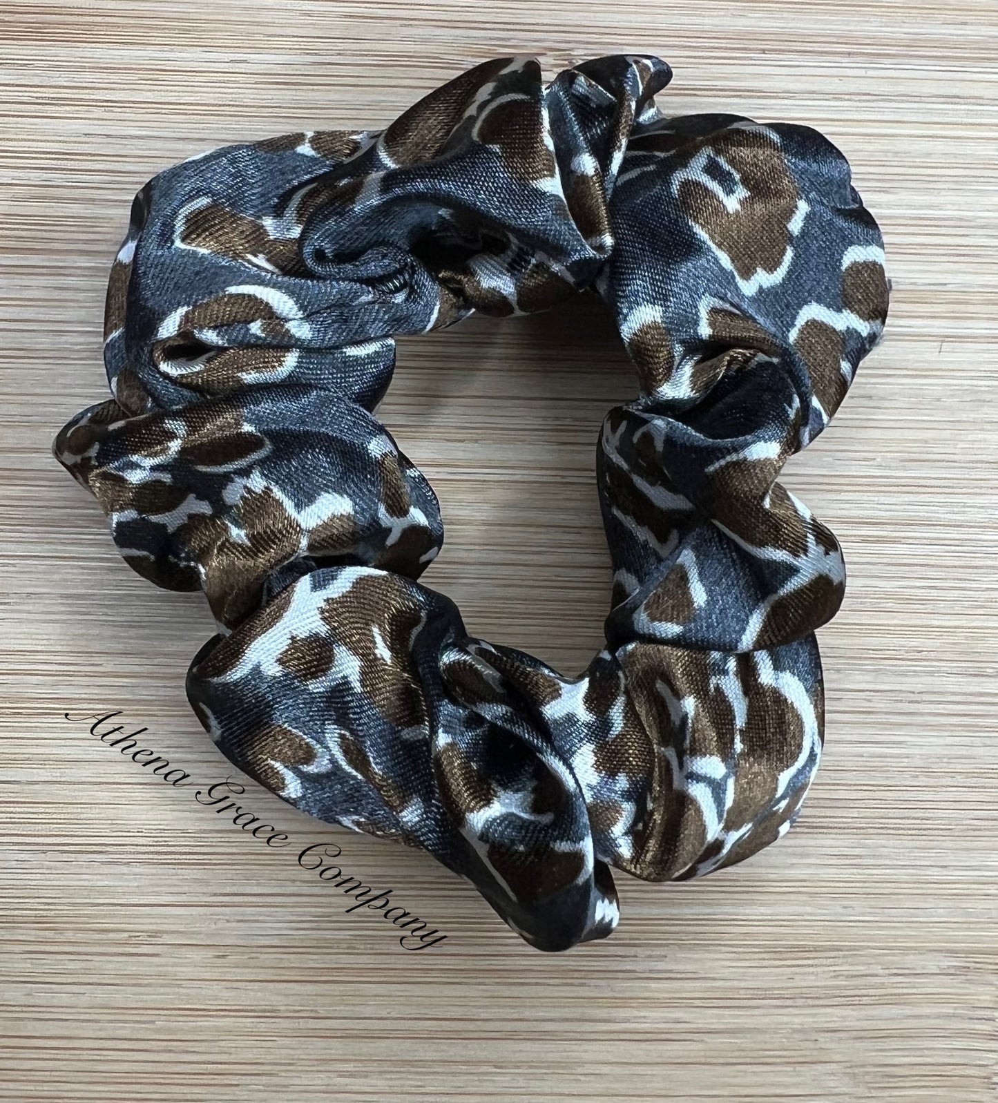 Cheetah Print Scrunchie