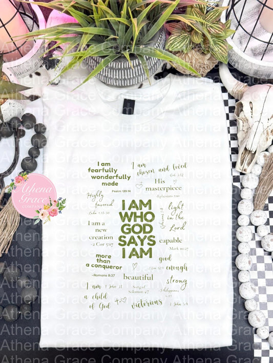 I Am Who God Says I Am