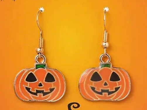 Pumpkin Earrings