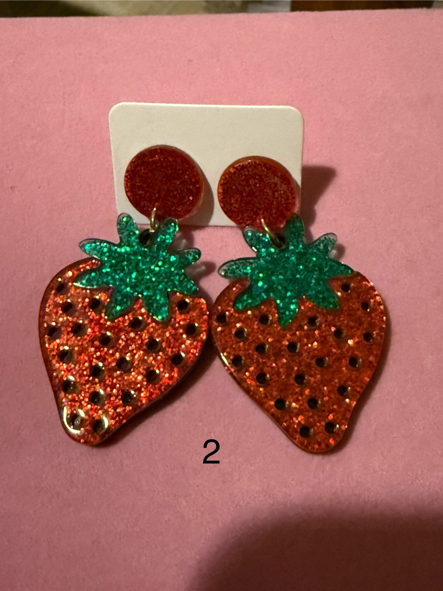 Glitter Strawberry