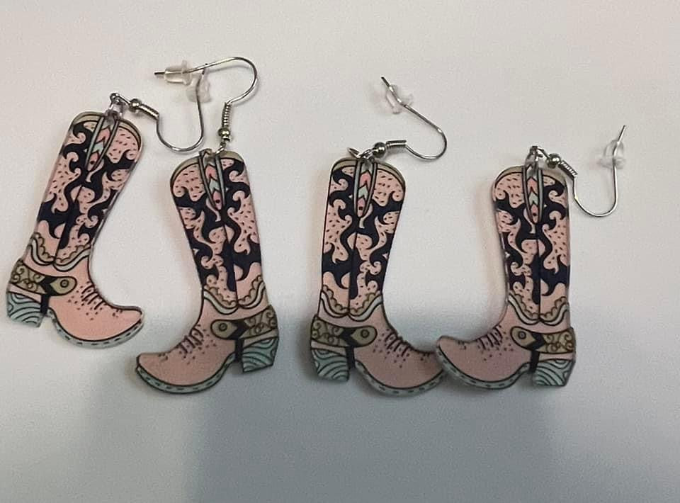 Boot earrings