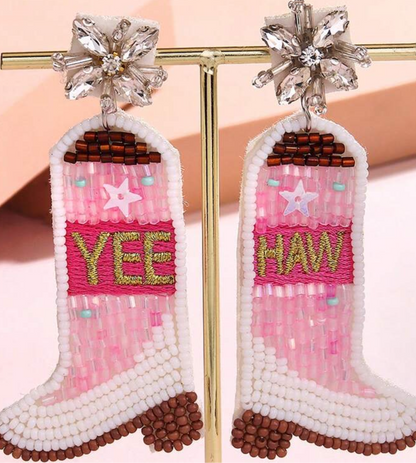 Yee Haw Boot Earrings