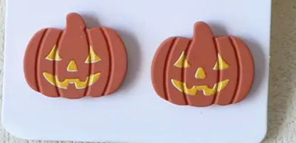 Pumpkin Earrings