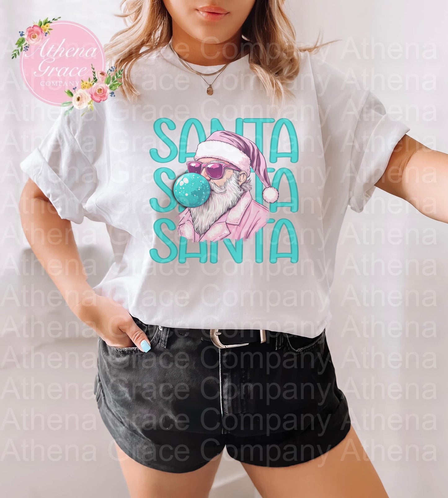 Bubble Gum Santa
