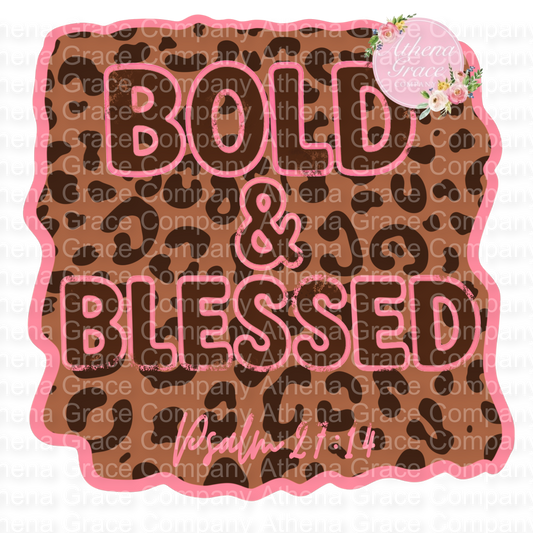 Bold & Blessed DTF