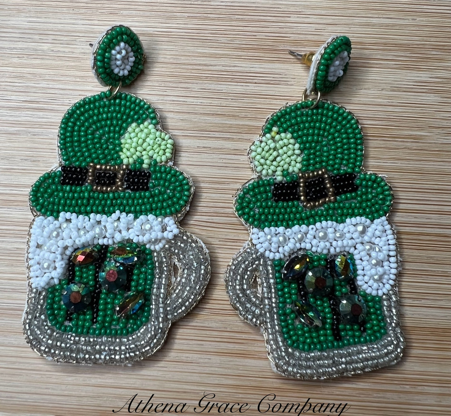 Pattys Day Earrings