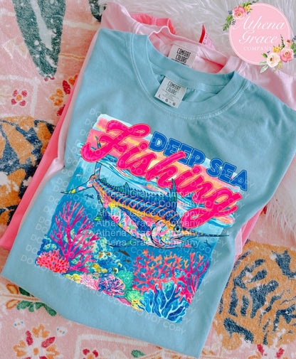 Deep Sea Fishing Tee