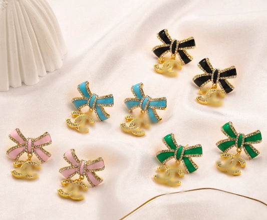Boujee Bow Earrings