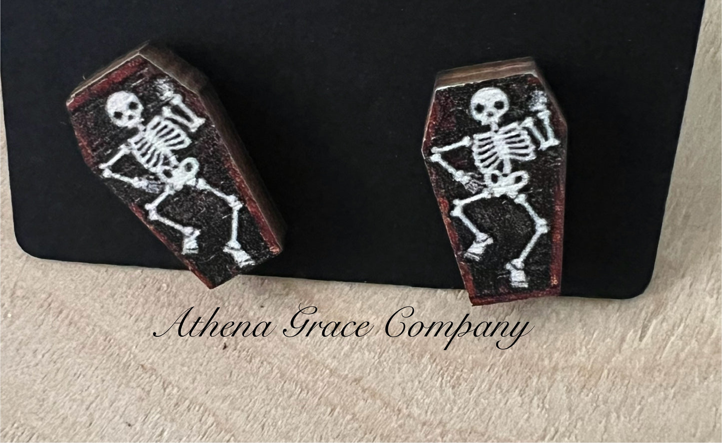 Mini Skeleton Earrings