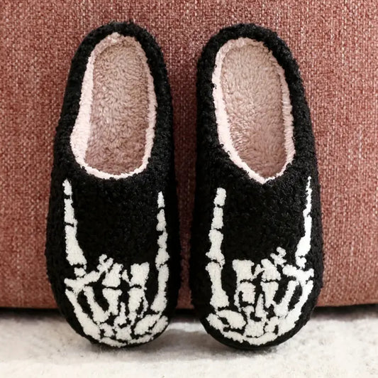 Skeleton Hands slippers