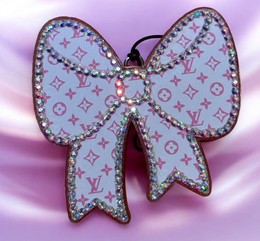 Boujee Bling Bow Pink Freshie