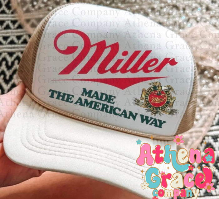 Miller Made The American Way Hat