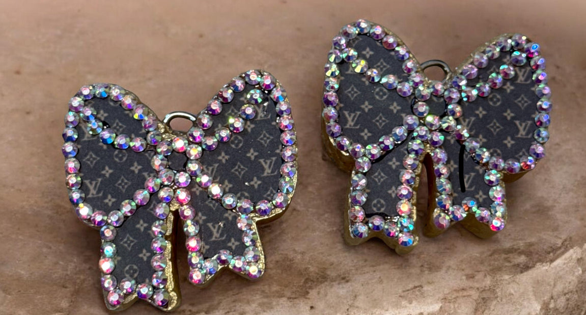 Vent Clips Boujee Bling Bow Freshie