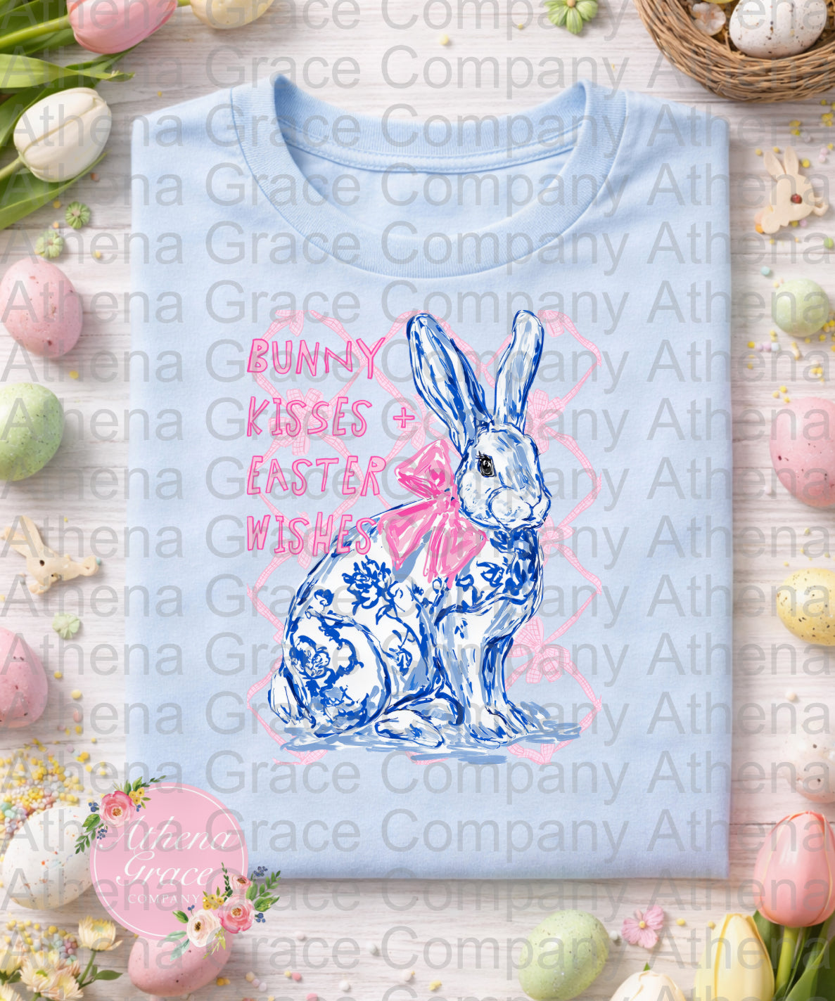Bunny Kisses Easter Wishes
