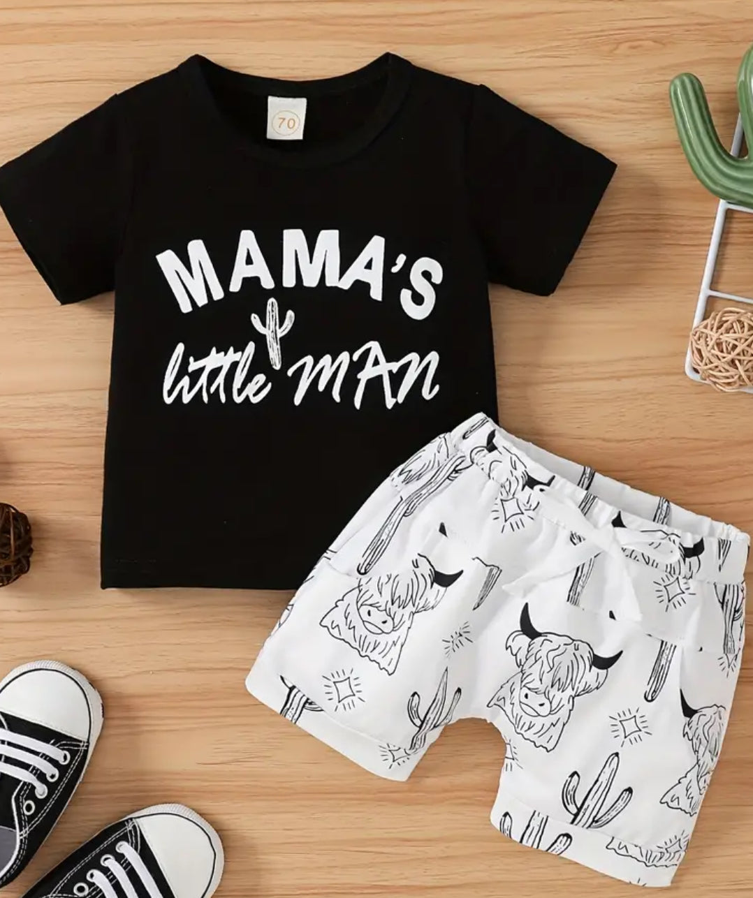 Mamas Little Man Outfit