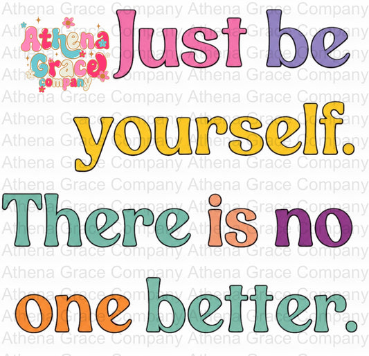 Just be you PNG