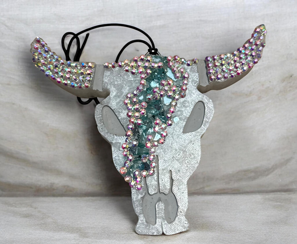 Bling White Bull Freshie