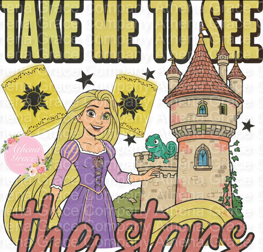 Take Me To See the Stars DTF