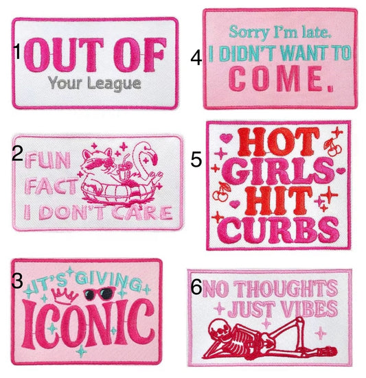 Pink Variety Medium Patch
