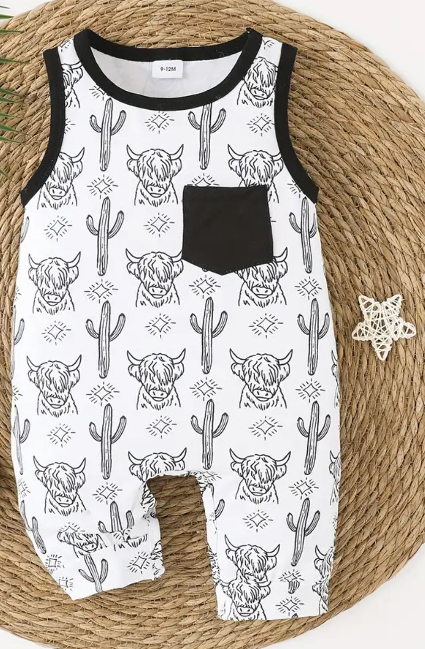 Cow Romper