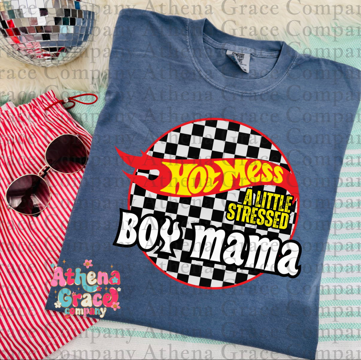 Hot Mess Boy Mama