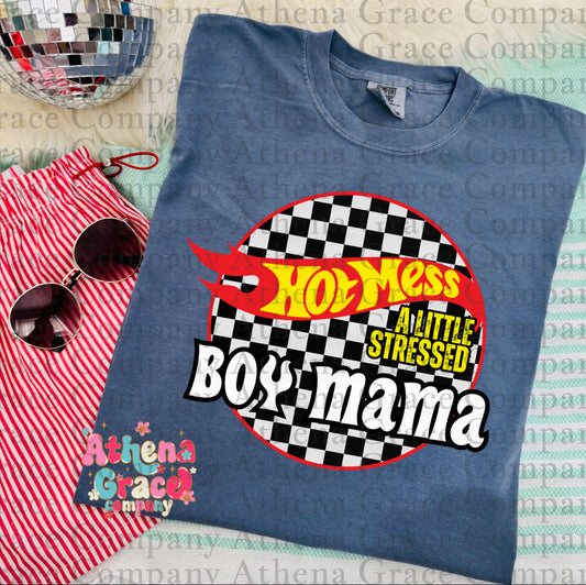 Hot Mess Boy Mama
