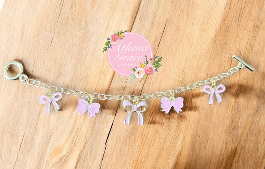 Bow Charm Bracelet