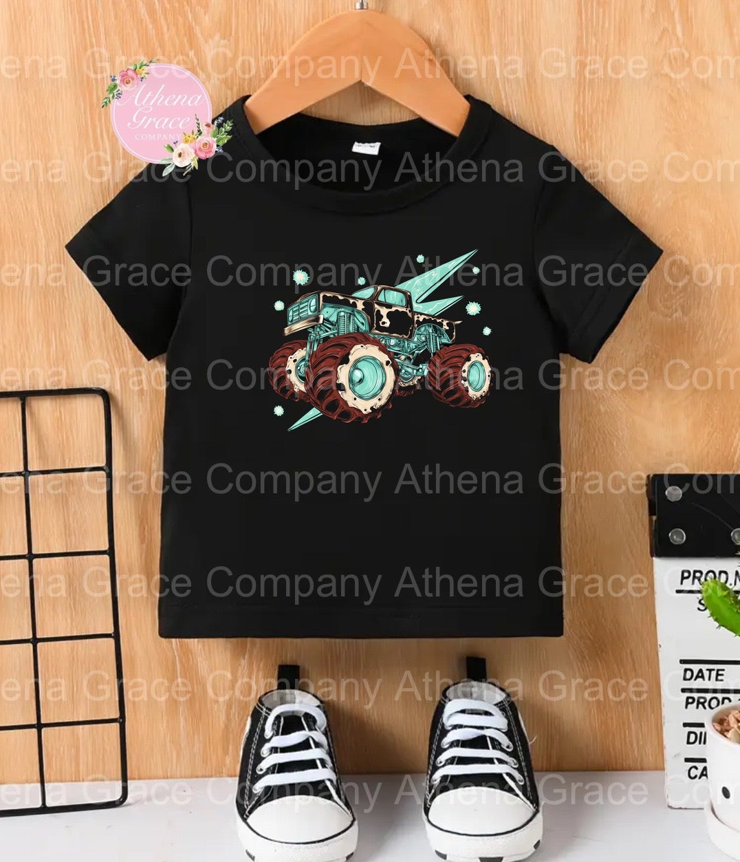 Cow Print Monster Truck