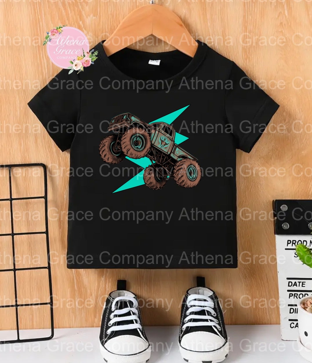 Lightening Bolt Monster Truck