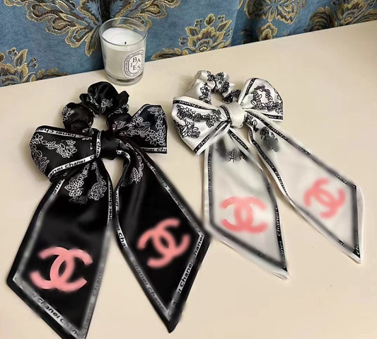 Boujee bow Scrunchies
