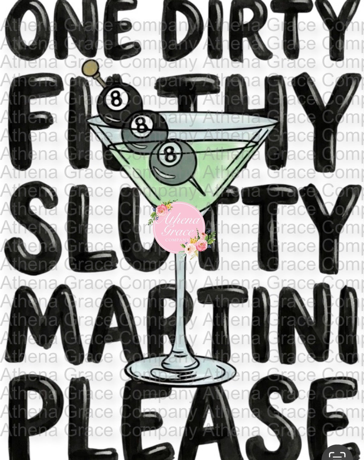 Dirty Martini DTF
