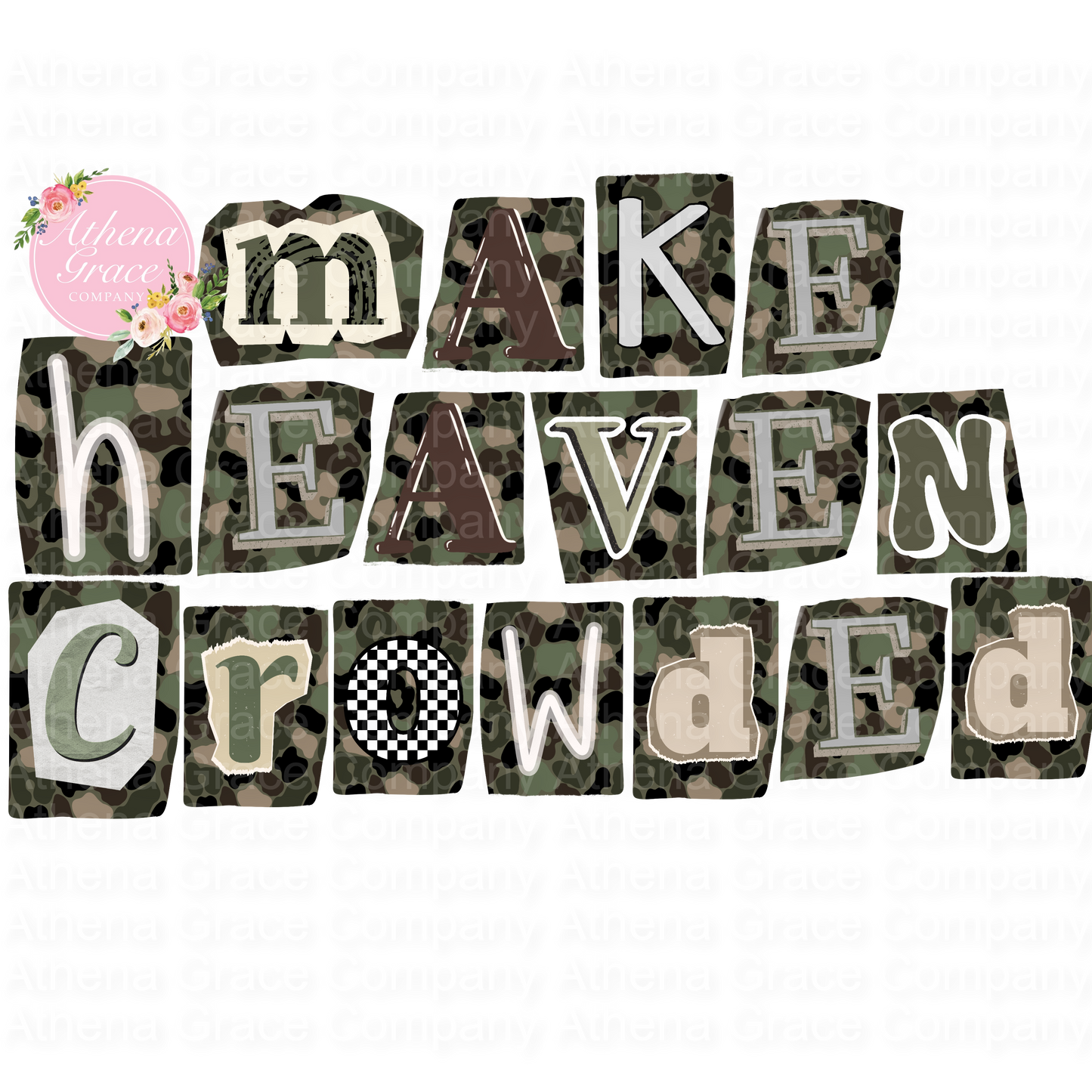 Make Heaven Crowded DTF