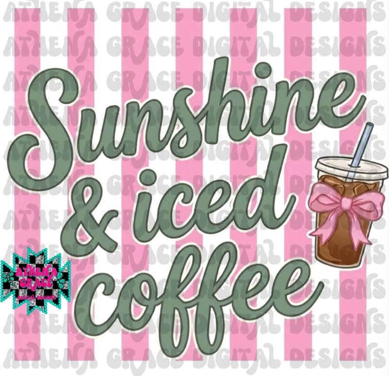 Sunshine & Ice Coffee PNG
