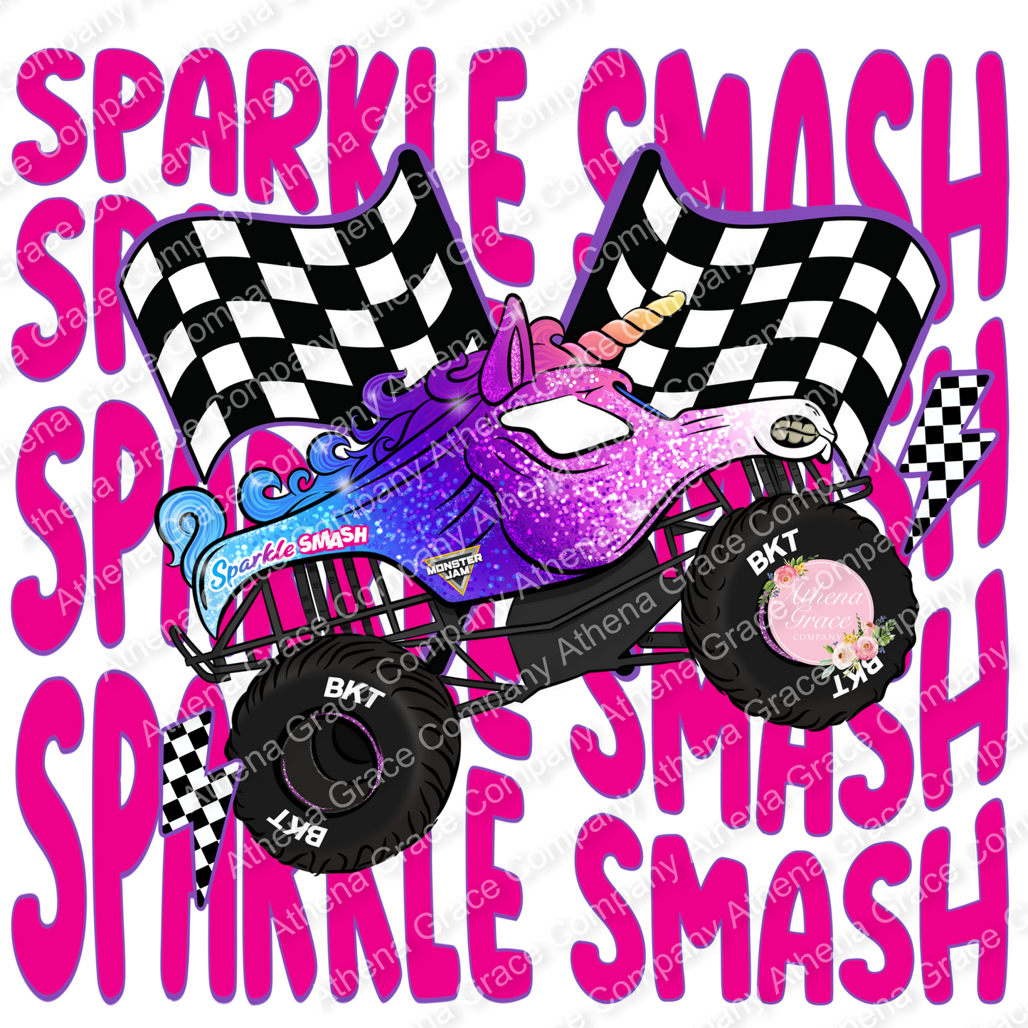 Sparkle Smash DTF
