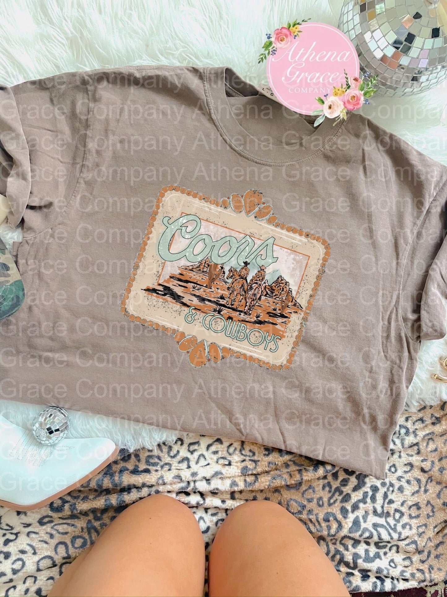 Coors and Cowboys Tan