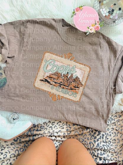 Coors and Cowboys Tan