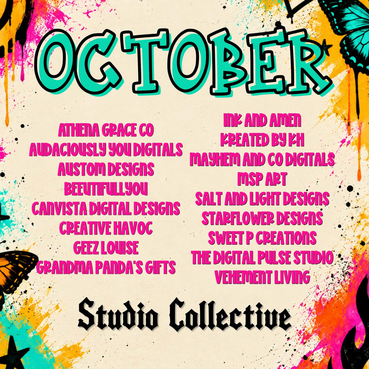 The Studio Collective (October)