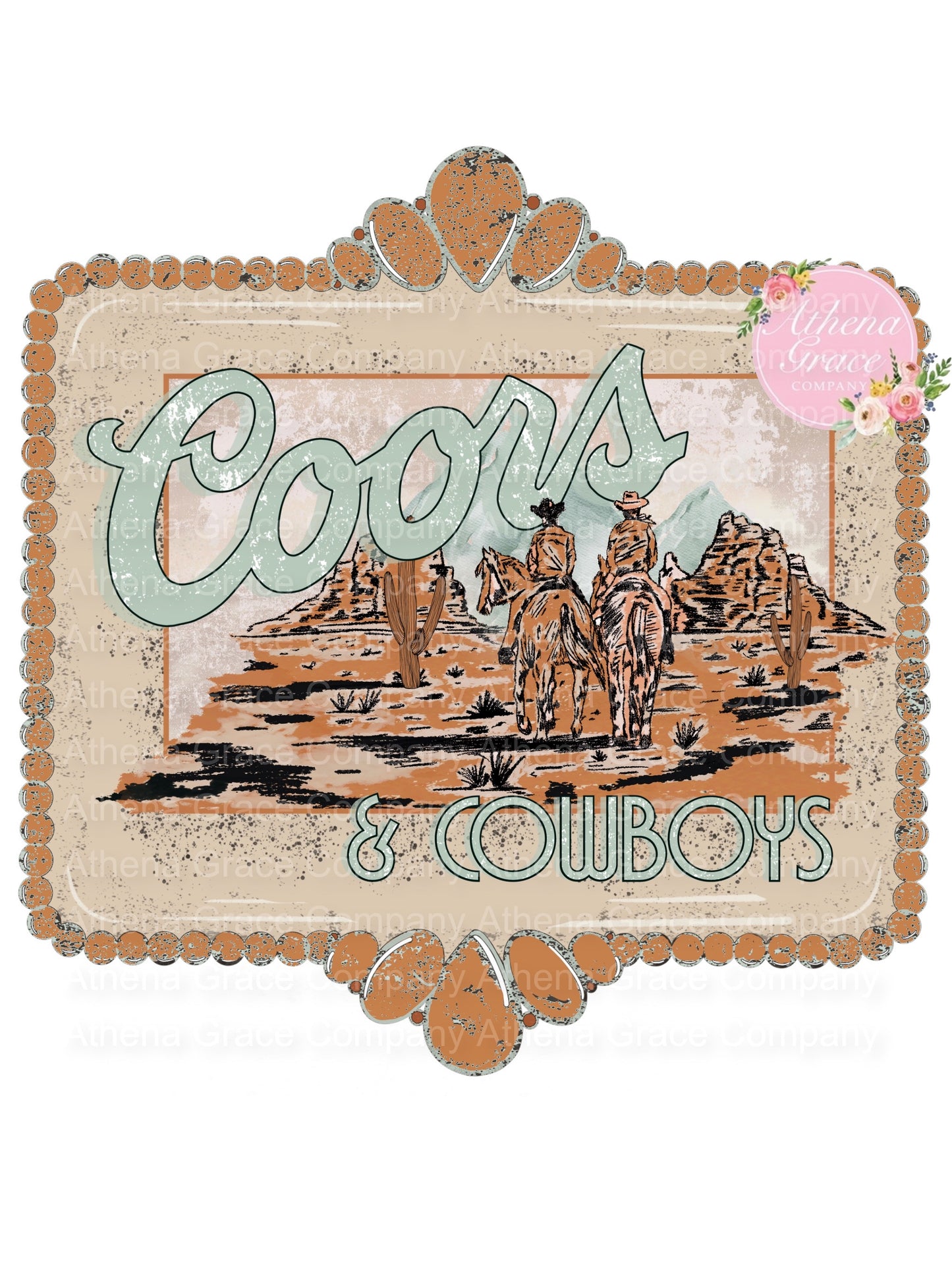 Coors and Cowboys DTF