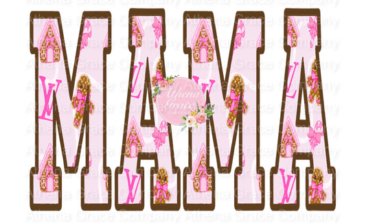 Boujee Christmas Mama DTF