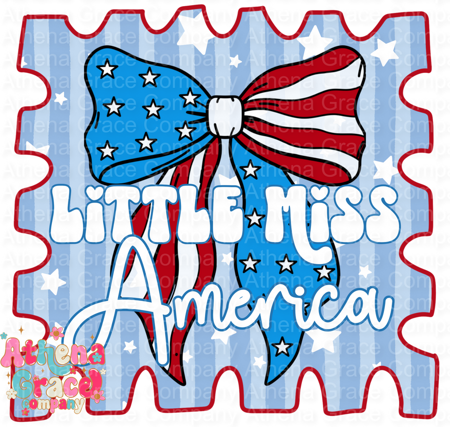 Little Miss America DTF