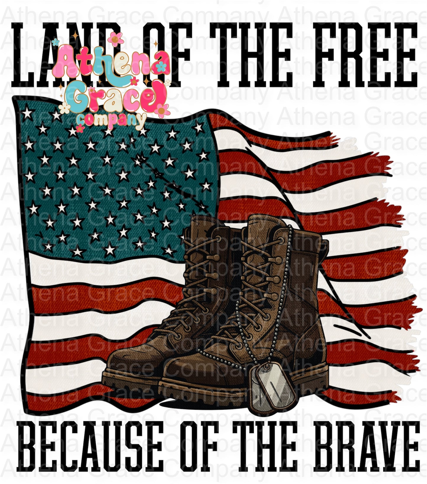 Land Of The Free DTF