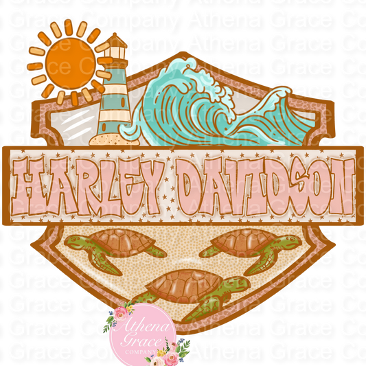 Turtles Harley DTF