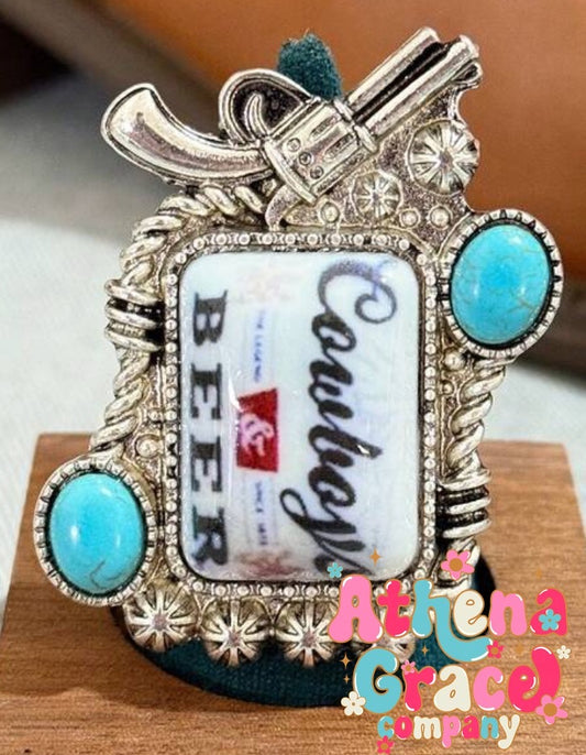 Cowboy & Beer Ring